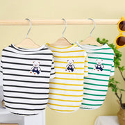Pomeranian Teddy Small Dog Pet Suit Embrace Bear T-shirt