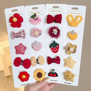 Portable Home Cartoon Creative Mini Dog Hairpin